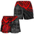 Guam Polynesian Women's Short - Red Turtle - Polynesian Pride