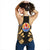 Tahiti Women Racerback Tank - Polynesian Tattoo Gold - Polynesian Pride