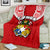 (Custom Personalised) Tonga Rugby Premium Blanket Royal Style - Polynesian Pride