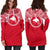 Papua New Guinea 1 Women Hoodie Dress - Papua New Guinea 1 Coat Of Arms Polynesian Flag Color - Polynesian Pride