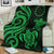 Cook Islands Premium Blanket - Green Tentacle Turtle - Polynesian Pride