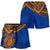 Marshall Islands Polynesian Shorts (Women) - Blue Turtle - Polynesian Pride