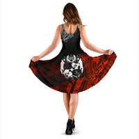 Tonga Polynesian Midi Dress - Vintage Polynesian Style - Polynesian Pride