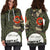 Anzac Maori Women Hoodie Dress Camo Lest For Get - Polynesian Pride