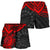 Cook Islands Polynesian Shorts (Women) - Red Turtle - Polynesian Pride