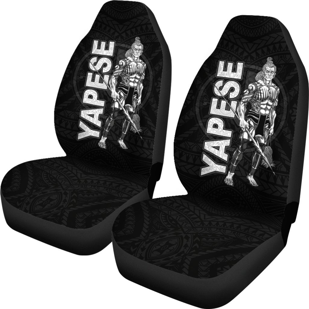 Yap Polynesian Car Seat Covers - Micronesia Yapese Warrior - Polynesian Pride