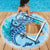 Tokelau Beach Blanket - Custom Personalised Turtle Under The Sea Style - Polynesian Pride