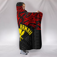 Polynesian Hawaii Hooded Blanket - Polynesian Whale Tail - Polynesian Pride