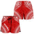 Tonga Women's Shorts - Polynesian Chief Flag Version - Polynesian Pride