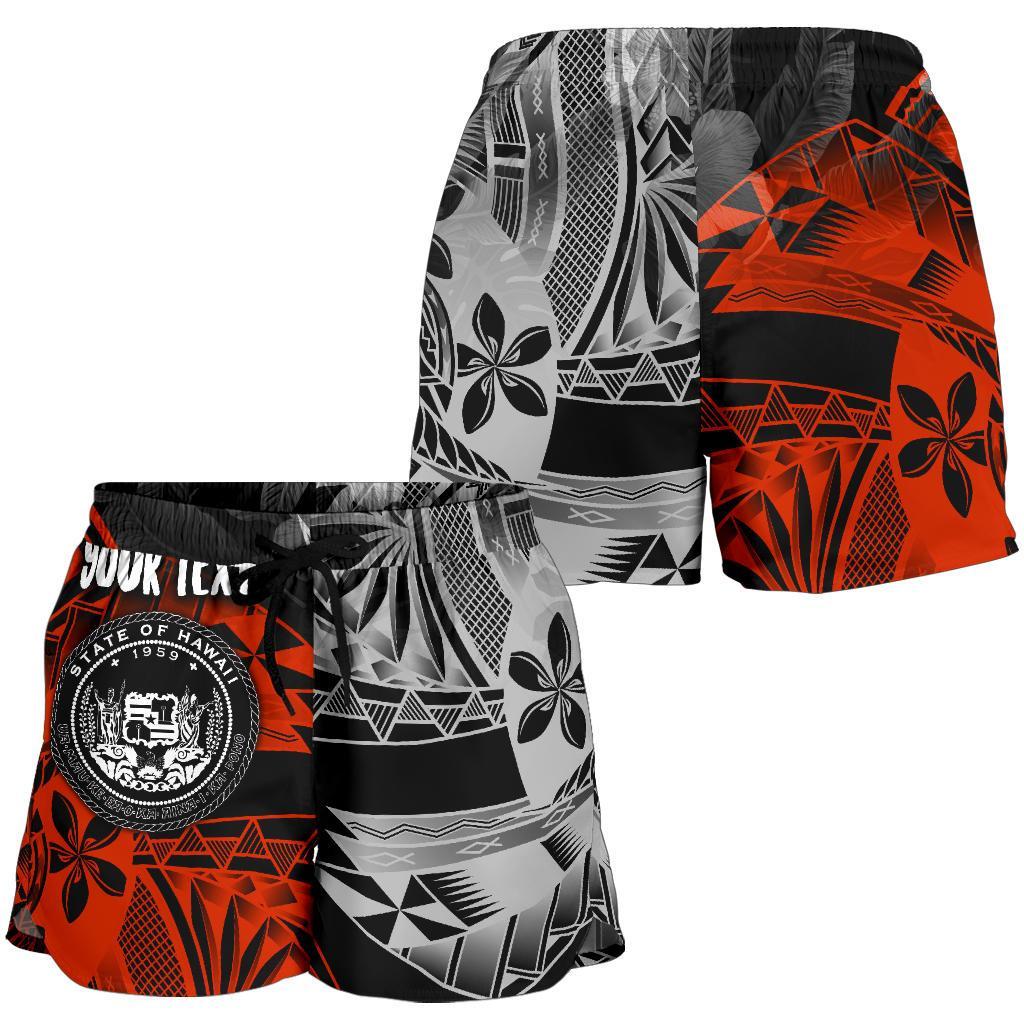 Polynesian Hawaii Personalised Women's Shorts - Vintage Polynesian Style - Polynesian Pride