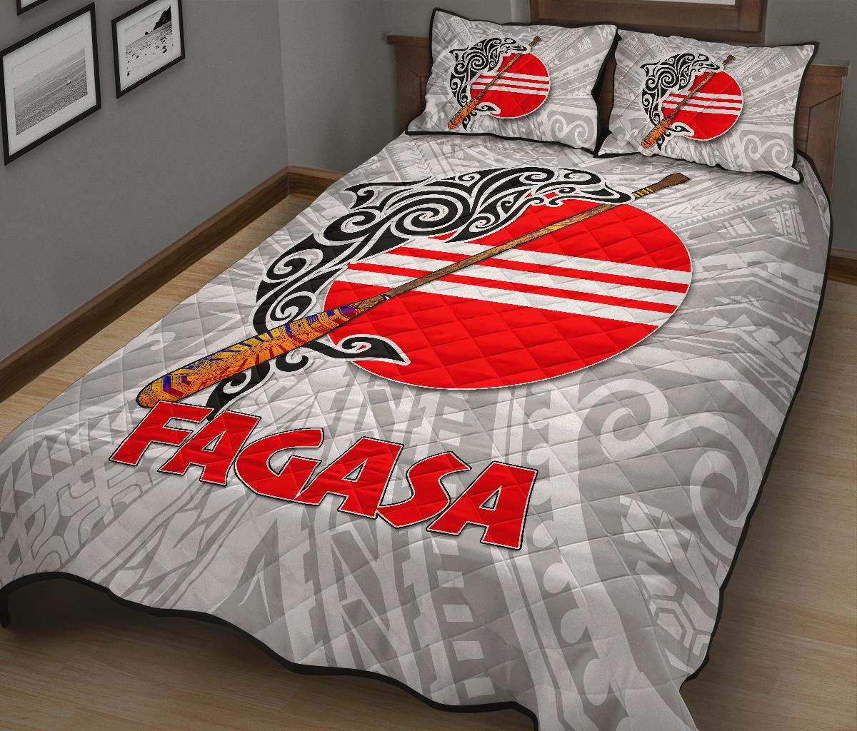 American Samoa Polynesian Quilt Bed Set - Fagasa - Polynesian Pride