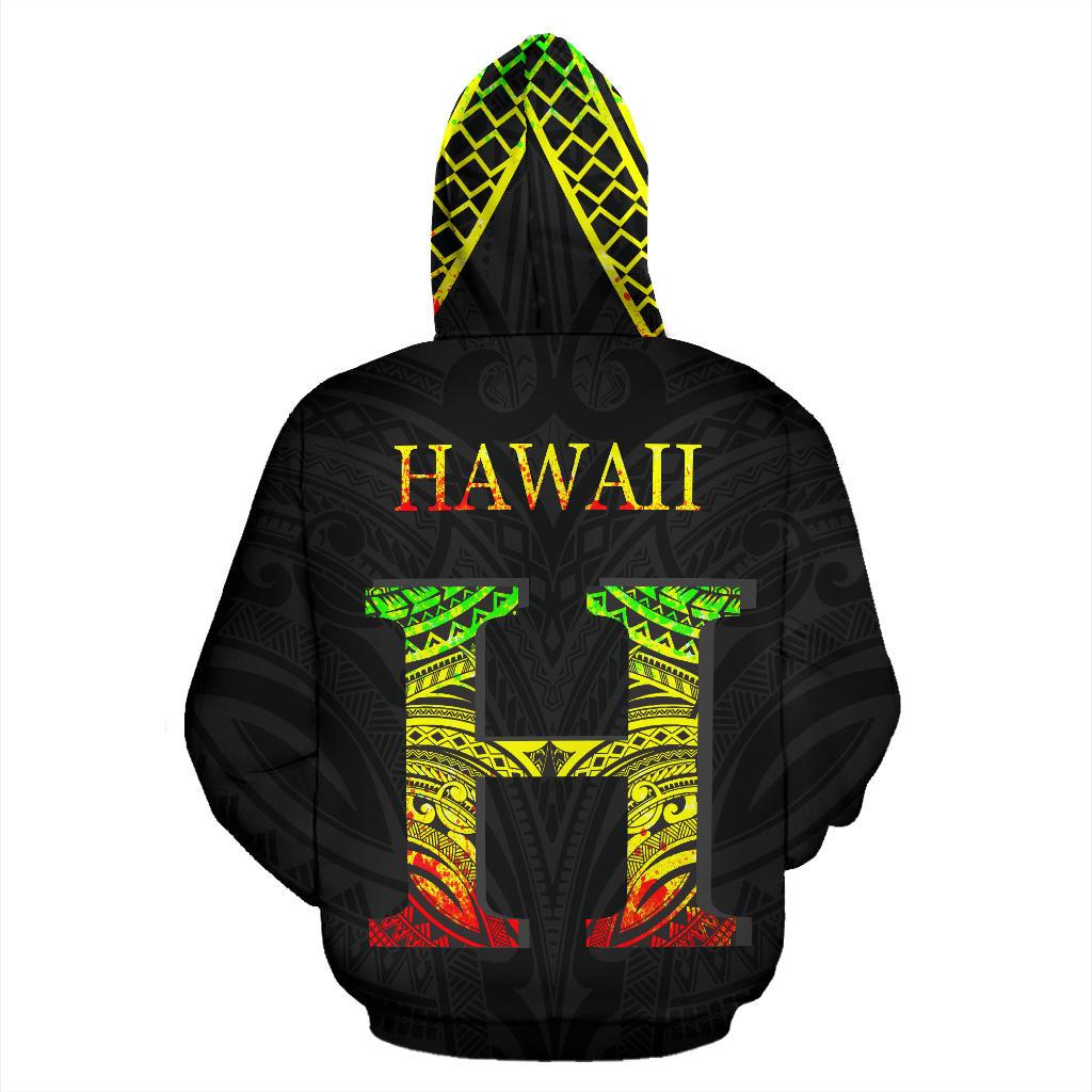 Hawaii Polynesia All Over Hoodie - Polynesian Pride