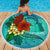 Tokelau Beach Blanket - Tropical Flowers Style - Polynesian Pride