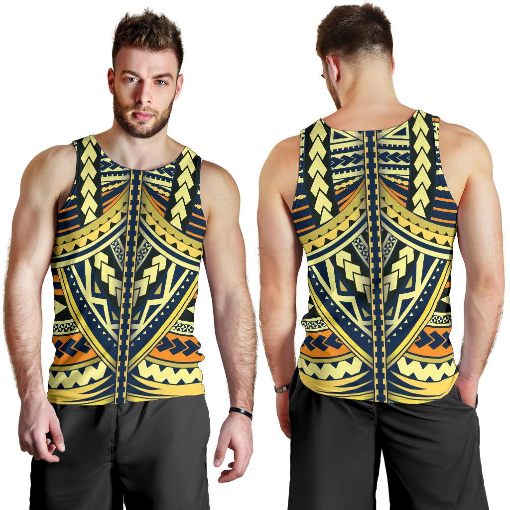 Polynesian Tattoo Men's Tank Top Black - Polynesian Pride