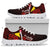 Tokelau Polynesian Sneakers - Coat Of Arm With Hibiscus - Polynesian Pride