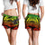 Samoa Polynesian Custom Personalised Women's Short - Eagle Tribal Pattern Reggae Women Reggae - Polynesian Pride