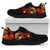 Tahiti Polynesian Sneakers - Plumeria Flowers And Waves - Polynesian Pride