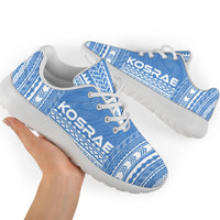 Kosrae Sporty Sneakers - Polynesian Chief Flag Version - Polynesian Pride
