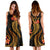 Kosrae Micronesian Midi Dress - Gold Plumeria - Polynesian Pride