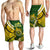 Cook Islands Men Shorts Style Turtle Rugby - Polynesian Pride