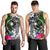 Chuuk Men Tank Top - Turtle Plumeria Banana Leaf - Polynesian Pride