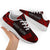 Society Islands Sport Sneakers - Polynesian Tattoo Red - Polynesian Pride