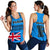 Fijian Women's Racerback Tank - Tapa Pattern - Polynesian Pride