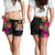 Fiji All Over Print Women's Shorts - Polynesian Hibiscus Pattern - Polynesian Pride