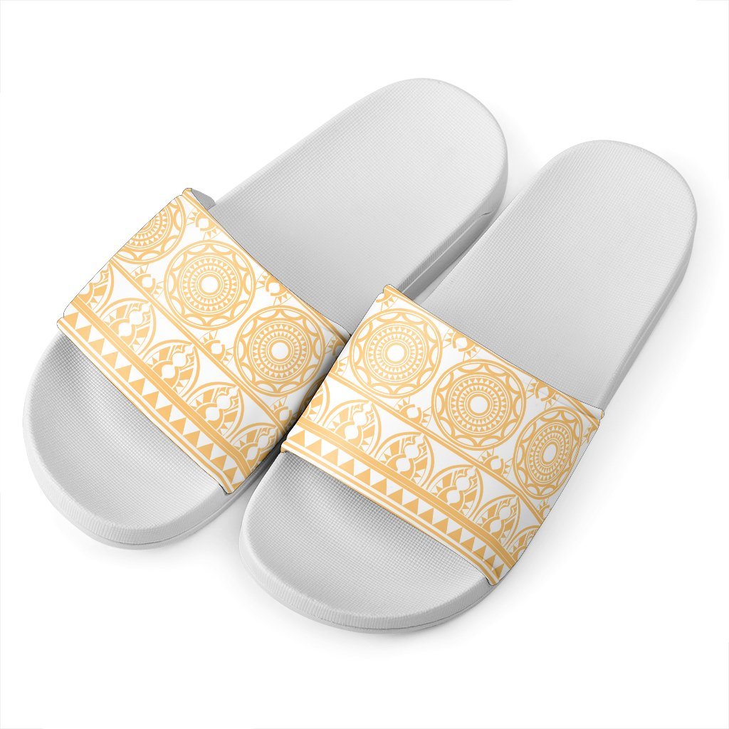 Polynesian Slide Sandals 34 - Polynesian Pride