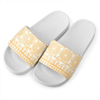 Polynesian Slide Sandals 34 - Polynesian Pride