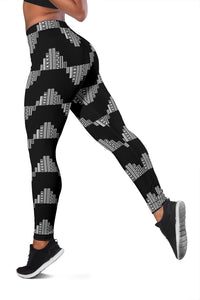 Hawaii Kapala Women's Legging - Black - Polynesian Pride