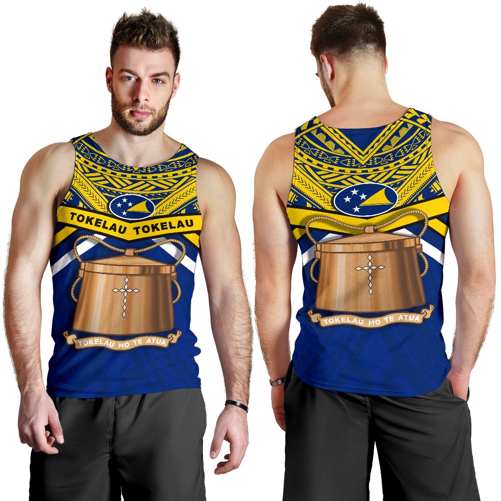 Tokelau Rugby Men Tank Top Version - Polynesian Pride