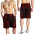 French Polynesia Men's Shorts - Polynesian Chief Red Version - Polynesian Pride