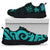 Fiji Polynesian Sneakers - Turquoise Tentacle Turtle Crest - Polynesian Pride