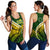 Cook Islands Women Racerback Tank Style Turtle Rugby - Polynesian Pride