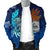 American Samoa Polynesian Men's Bomber Jacket - Blue Polynesian Eagle - Polynesian Pride