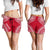 Tahiti Women's Shorts - Polynesian Chief Flag Version - Polynesian Pride