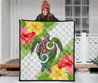 Polynesian Hawaii Quilt Turtle Colorful - Polynesian Pride