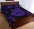 Hawaii Anchor Hibiscus Flower Vintage Quilt Bed Set - AH - Purple - Polynesian Pride