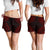 Kosrae Women's Shorts - Polynesian Chief Red Version - Polynesian Pride