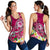 FSM Women's Racerback Tank - Turtle Plumeria (PINK) - Polynesian Pride