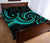 New Zealand Maori Mangopare Quilt Bed Set Polynesian - Turquoise - Polynesian Pride