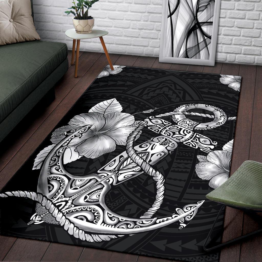 Polynesian Anchor Area Rug - Polynesian Pride