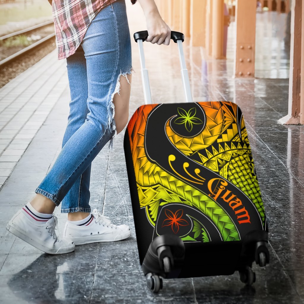 Guam Luggage Covers - Guam Polynesian Decorative Patterns - Polynesian Pride