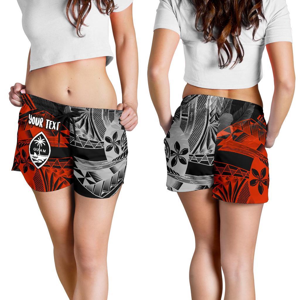 Guam Polynesian Personalised Women's Shorts - Vintage Polynesian - Polynesian Pride