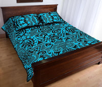 Hawaii Quilt Bed Set Polynesia Kakau Turtle AH - Polynesian Pride