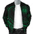 Hawaii Coat Of Arms Polynesian Men's Bomber Jacket - Green - Frida Style - Polynesian Pride