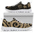 Fiji Polynesian Sneakers - Gold Tentacle Turtle Crest - Polynesian Pride