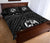 Tonga Quilt Bed Set - Tonga Seal With Polynesian Tattoo Style (Black) - Polynesian Pride