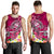 Guam Men's Tank Top - Turtle Plumeria (Pink) - Polynesian Pride